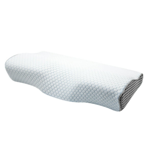 Cooling Pillow Optimal Temperature Control for Your Memory Foam Pillow for Perfect Sleep. Quality Material Pillow（Gray）