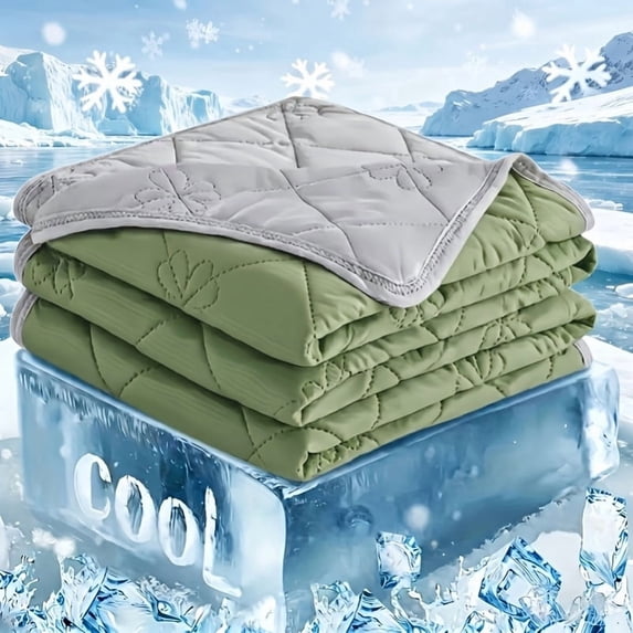 Cooling Quilted Blanket, Breathable & Lightweight 230cm*260cm