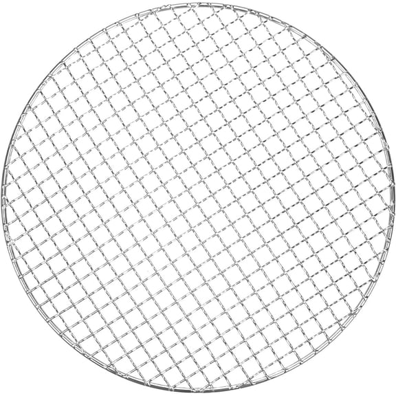 Cooling Rack, 12" Round Stainless Steel Baking Rack for BBQ/Cooking/Roasting/Grilling/Steaming/Drying, Wire [Silver]
