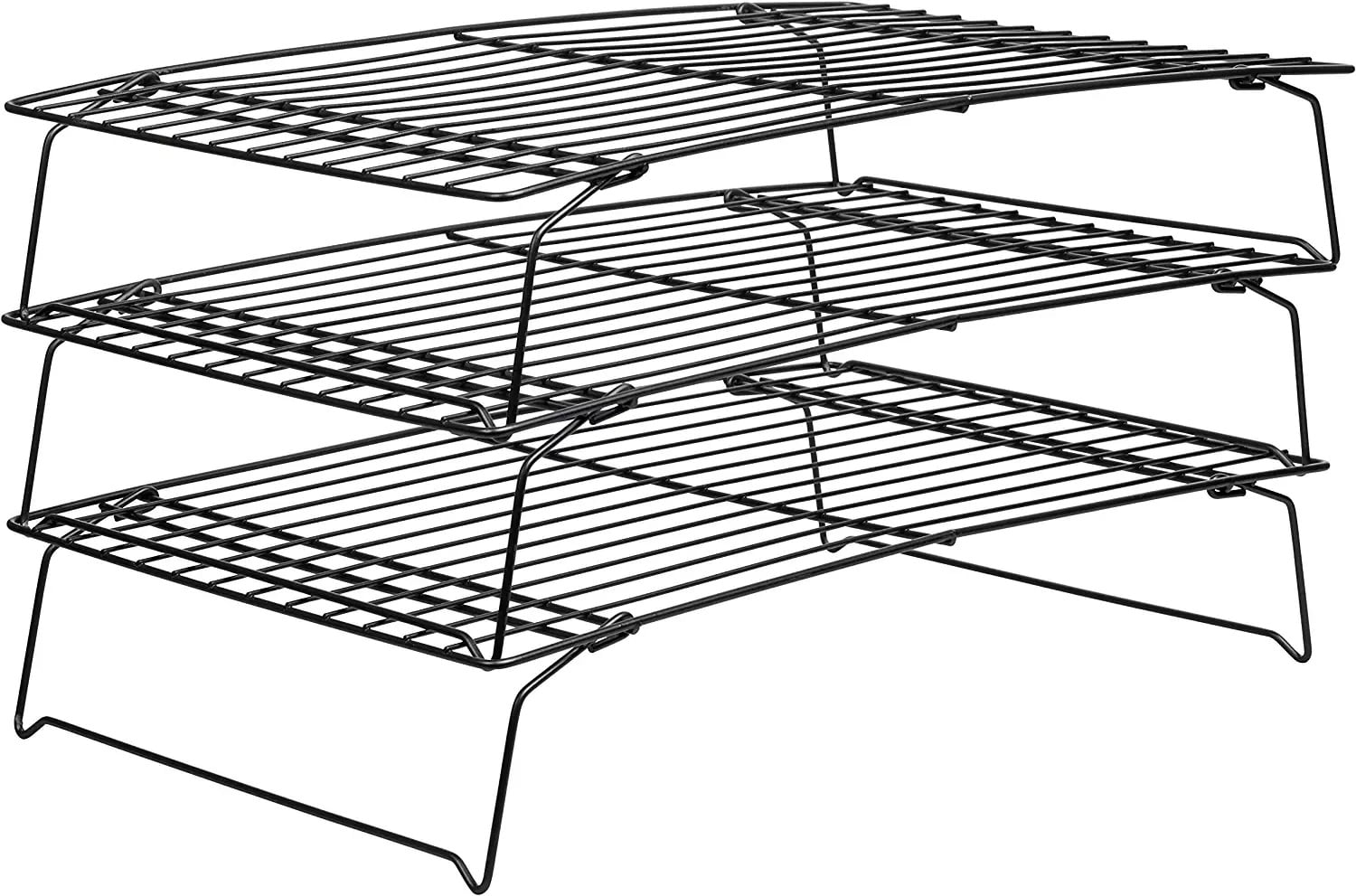 Cooling Rack, 3Tier Stainless Steel Stackable Baking Cooking Cooling Racks for Cooling Roasting