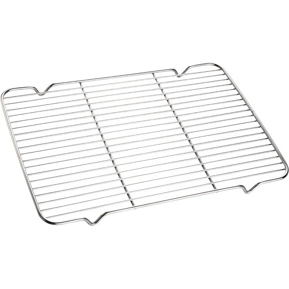 Cooling Rack with 4 Legs Heavy Duty Grill Net 7.9in x 12.4in Roasting Wire Grate Baking Racks, Fit Various Size Cookie Baking Sheet,Oven Dishwasher Safe(7.9"X12.4"31.5X20cm)