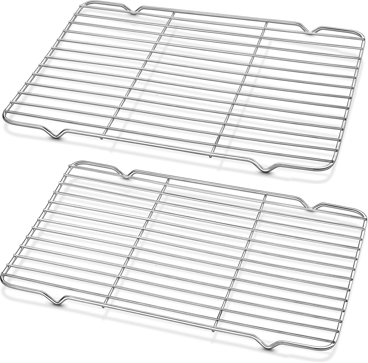 Cooling Rack and Baking Rack with Stainless Steel, 2 - Pack 10 x 15 ...