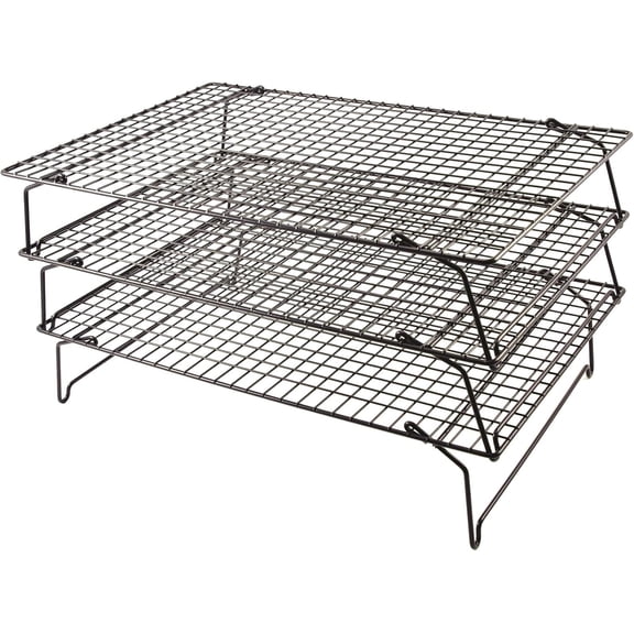 Cooling Rack With Optimal Airflow, Collapsible Folding Legs For Space-Saving Storage, Stainless Steel Construction Ensures Durability, Non-Stick Surface Guarantees Easy Release,