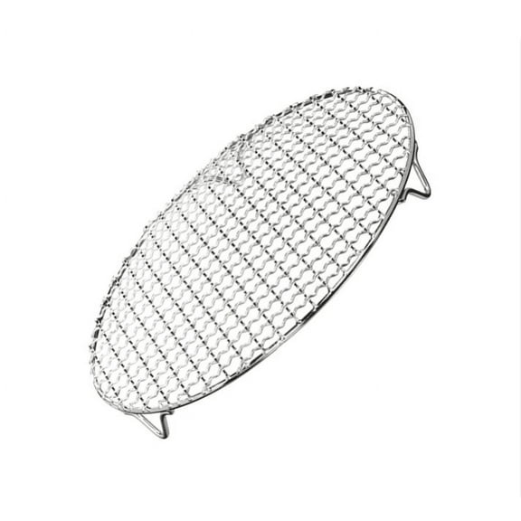 Cooling Rack, Round Stainless Steel 8" Baking Rack for Oven Cooking Roasting Grilling Broiling, Grid Wire Rack for Bacon Pizza Chicken BBQ Meat, Dishwasher Safe,Perfect for Christmas