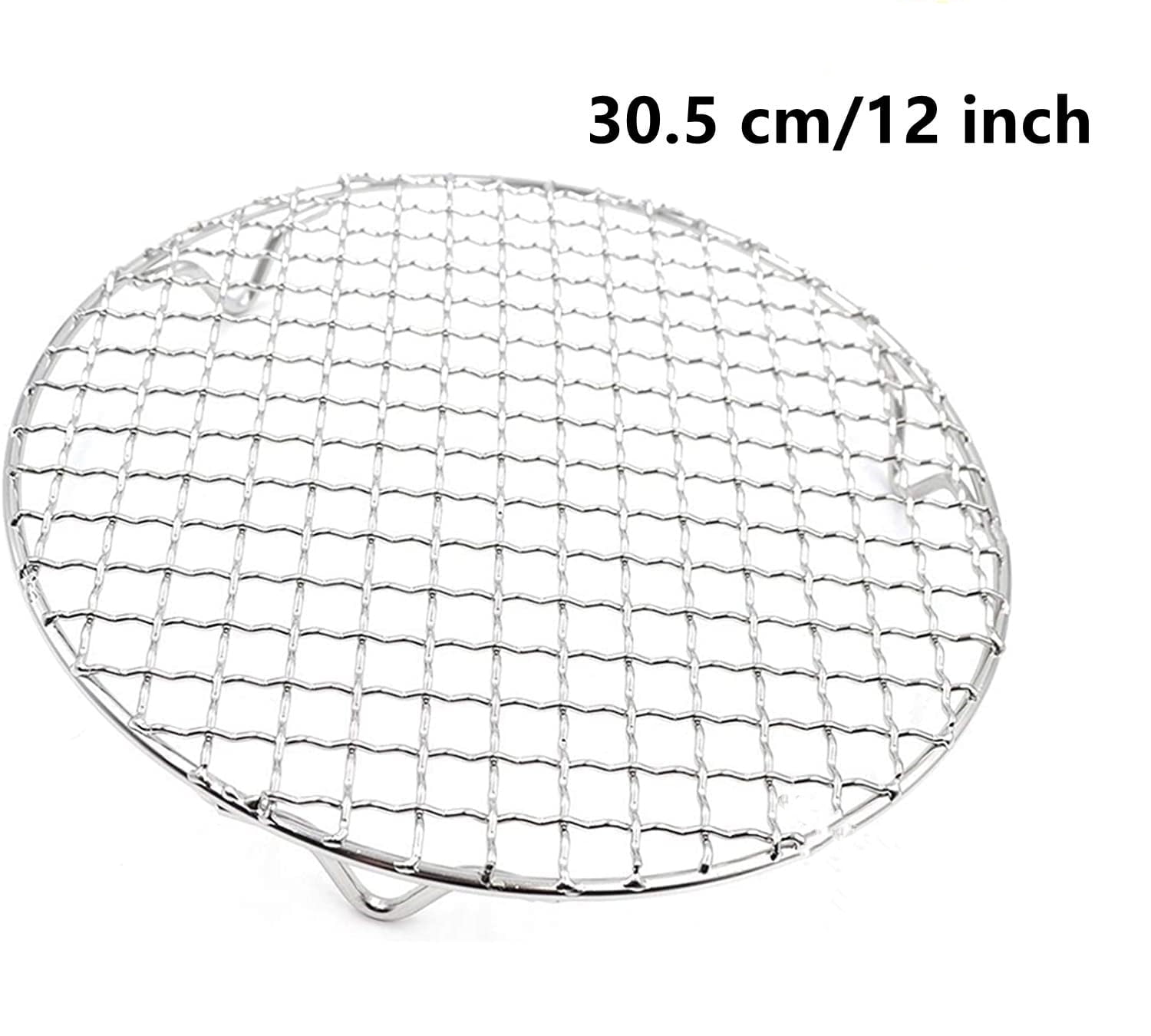 Cooling Rack, Round Stainless Steel Thick Wire Rack for Roasting ...