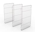 thumbnail image 1 of Cooling Rack Set of 3, Baking Rack Stainless Steel Wire Rack for Baking Cooking Roasting Grilling Cooling, 15” x 11” x 0.5” Wire Racks, Fit Various Size Cookie Sheets Oven, 1 of 4