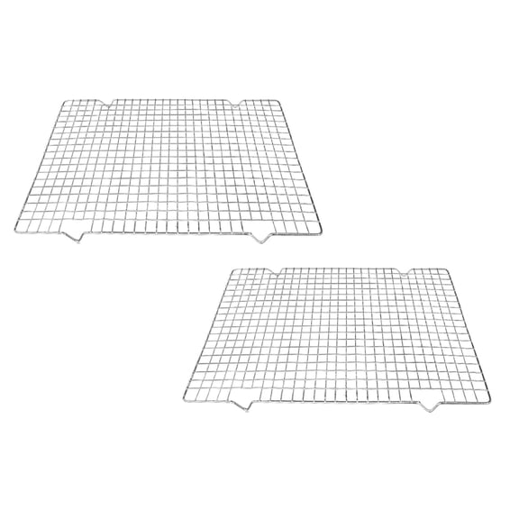 Cooling Rack for Baking, Heavy Duty Wire Cooking Racks, Nonstick Baking & Cooling Grid for Roasting, Grilling, Drying - Dishwasher Safe 15x10IN