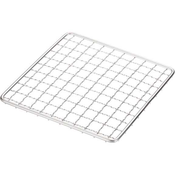 Cooling Racks, 5.9" x 5.9" Stainless Steel Barbecue BBQ Grill Net Mesh Rack Grate for Cooking, Roasting, Grilling, Oven & Dishwasher Safe, Silver