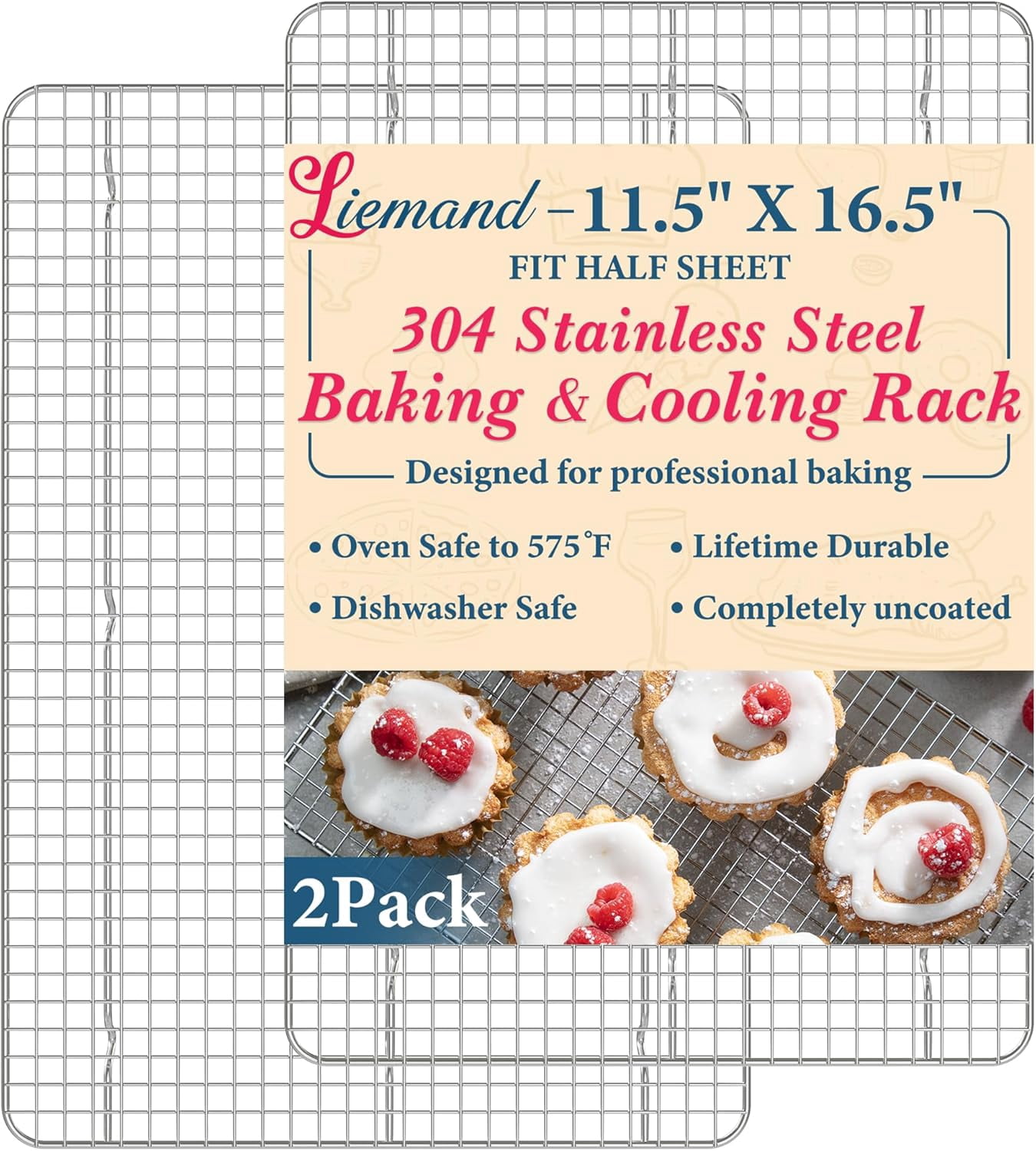 Cooling Racks for Cooking and Baking - 11.5