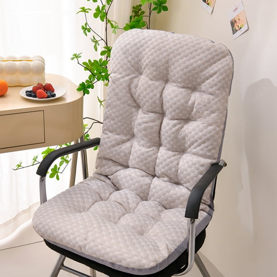 Cooling Seat Cushion for Office Chair, Recliner & Rocking Chair, Breathable Gel-Infused Support with Non-Slip Base, Thick Comfort Pad for Home, Desk & Floor Sitting
