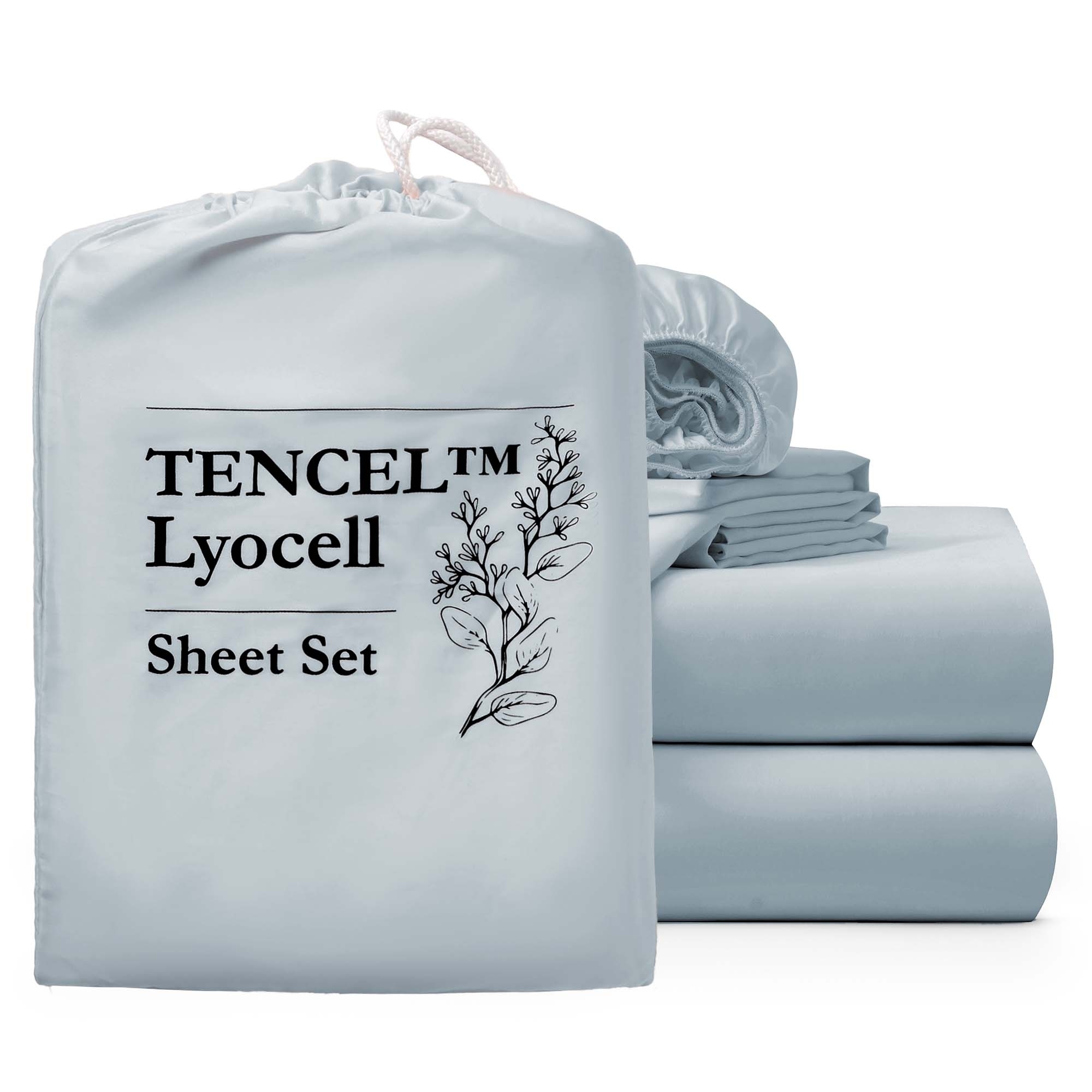 Cooling Sheets for Hot Sleepers TENCEL Lyocell Sheets Deep Pocket Hotel