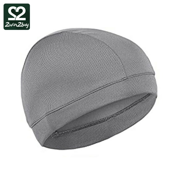 Cooling Skull Cap Helmet Liner for Men - Motorcycle, Cycling, Football Head Beanie & Hard Hat Liner - Sweat Wicking Cycling Running Hat Skullcap