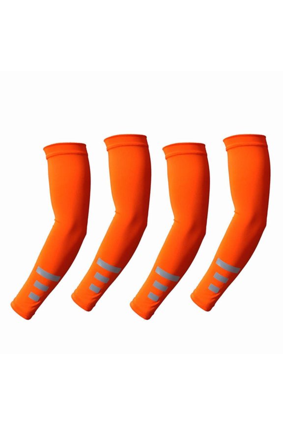 Cooling Sports Arm Covers Sunlight Block Reflective Trim Arm Sleeve for Outdoor