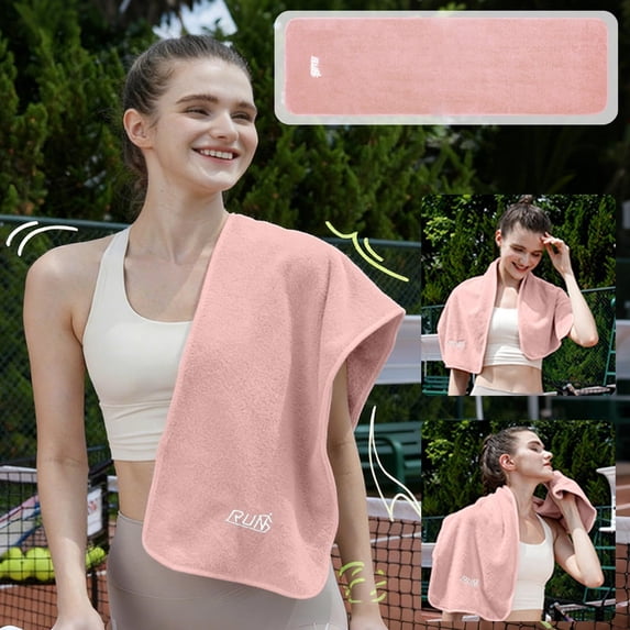 Cooling Sports Towel for Running and Basketball – Quick Dry, Sweat Absorbent, Portable Gym Towel 12x40 Inch