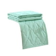 thumbnail image 1 of Cooling Summer Quilt with Breathable Silk Filling, Soft Polyester Fabric, Widened Hemming, Washable, Lightweight for Comfortable Rest, 1 of 5