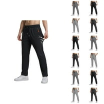 Cooling Sweatpants for Men 2025 Quick Drying Loose Wide Leg Joggers with Pockets Mens Casual Pants Trousers