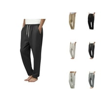 Cooling Sweatpants for Men Summer Lightweight Loose Wide Straight Leg Joggers with Pockets Mens Casual Pants Trousers