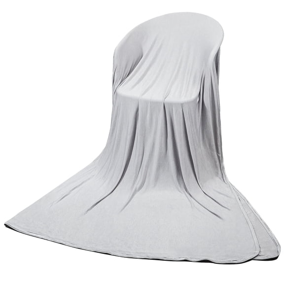 Cooling Throw Blanket for Hot Sleepers,Cooling Breathable Summer Gray Nylon Simple Weaving Bed Blanket,59"x 79" Sided Cooling Blankets,Lightweight Breathable Summer Bed Blanket