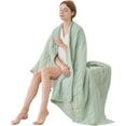 thumbnail image 1 of Cooling Throw Blanket for Hot Sleepers, Q-Max 0.4 Cooling Comfort 50x70, Cold Blankets for Night Sweats Sleeping, Ultra-Cool Lightweight Breathable Summer Blanket for Bed Travel, 1 of 14