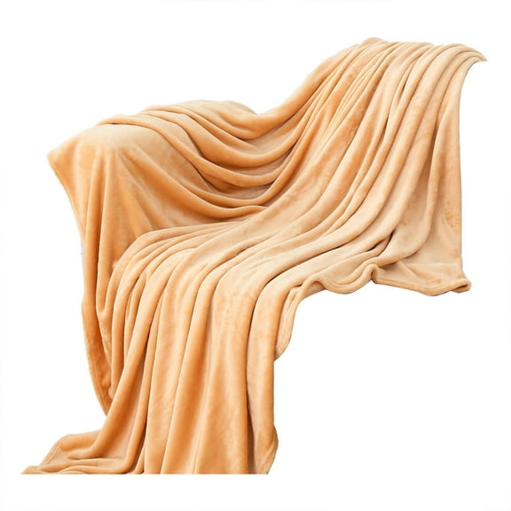 Cooling Throw Blanket for Hot Sleepers Solid Color Blanket Flannel Blanket Coral Fleece Blanket Farai Fleece Gift Blanket Air Conditioning Blanket Soft Cozy Blanket Sofa Ultra Luxurious Warm