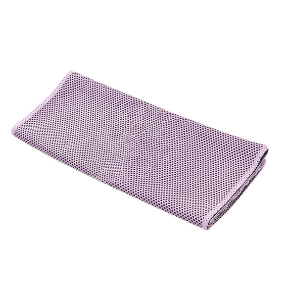 Cooling Towel 12"x40" Soft Breathable for Pilates Travel Hiking Soft Pink