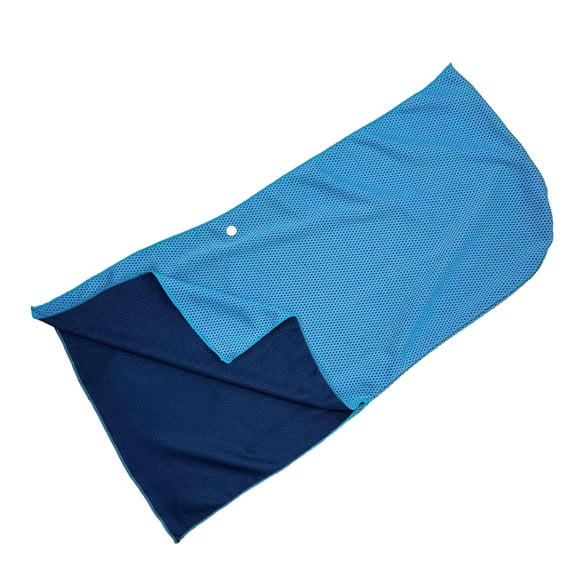 Cooling Towel Cool Towel Sun Protection Chilly Ice Cold Head Band Quick Drying Sweat Towel Ice Towel for Sports Workout Outdoor Exercise Blue
