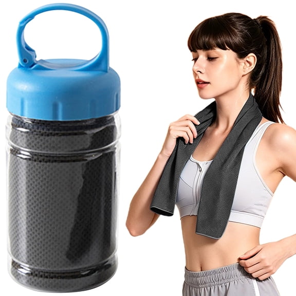 Cooling Towel,Ice Cool Neck Towel,Wet Towels Cool Down For Neck,Soft Breathable Microfiber Instant Chill Sports Towel,Sweat Wicking Gym Fitness Towel For Yoga,Golf,Running,Workout Outdoor Heat Relief