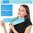 Cooling Towel with Soft Gel Ice Pack Inserts Included 2 Gel Ice Packs