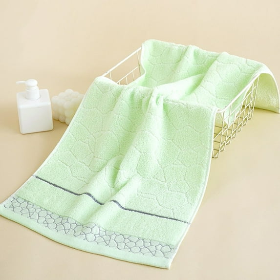 Cooling Towels Clearance, Towel Thickened Soft Absorbent Plain Color Household Wash Face Gift Towel