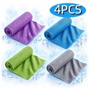 Cooling Towels for Neck and Face Sweat Workout Towels Camp Towel Ice Towel Soft Breathable Chilly Towel for Yoga, Sport, Gym, Camping