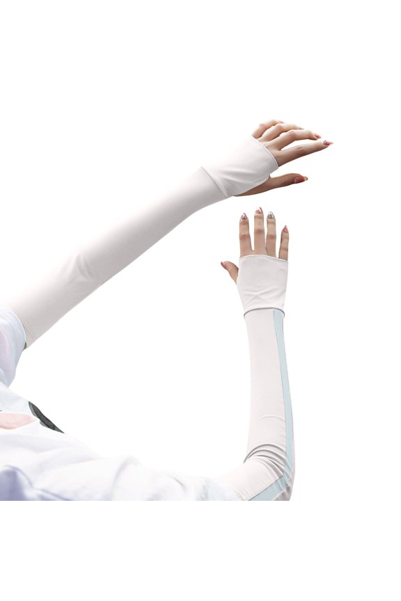 Cooling UV Arm Sleeves UPF 50+ Sun Protection for Men Women Breathable Unisex Sleeves for Cycling Running Hiking Pink,Size Free Size