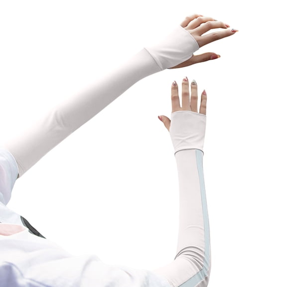 Cooling UV Arm Sleeves UPF 50+ Sun Protection for Men Women Breathable Unisex Sleeves for Cycling Running Hiking Pink,Size Free Size