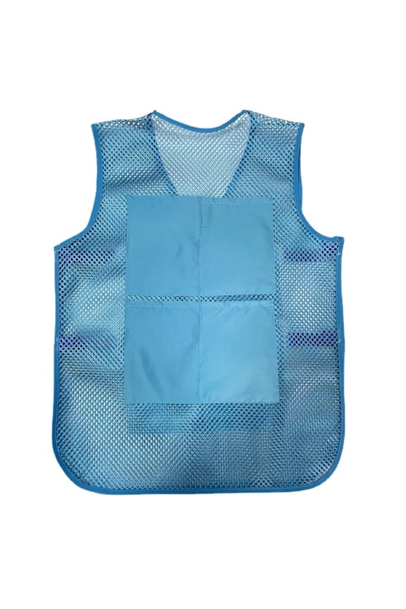 Cooling Vest with 8 Ice Packs Summer Safety Jacket Outdoor Hiking Riding Fishing Heat Relief Adjustable Lightweight Work Sports Birthday Holiday Present T-oy