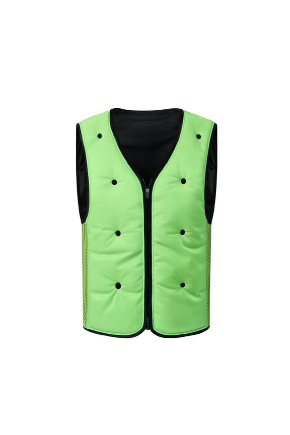Cooling Vest for Men Women, Reusable Evaporative Lightweight Water Vest for Outdoor, Summer Hiking, Camping, Construction, Gardening, Hot Weather Work, XXXXL