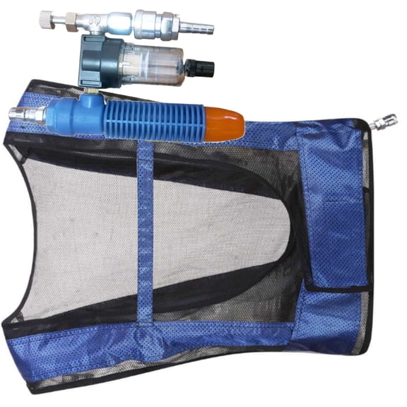 Cooling Vest Vortexes Tube Air Conditioner Waistcoat Cooling Jackets Unisex