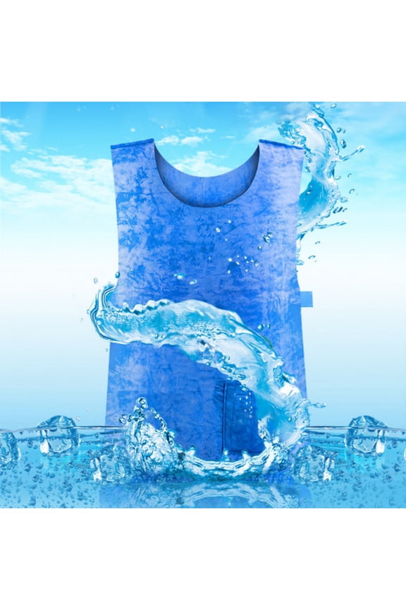 Cooling Vest for Men Women - Ice Cool Vest Water Activated PVA Body cooler clothing for Hot Weather