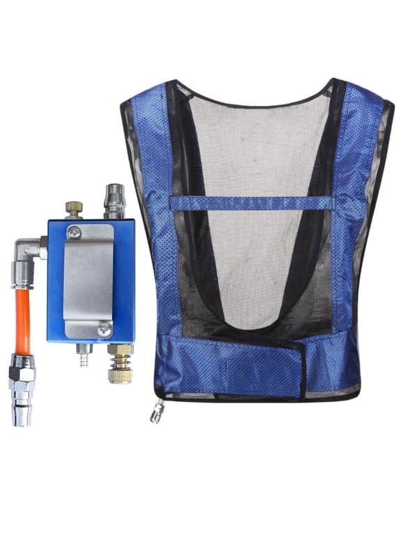 Cooling Vest with Adjustable Air Conditioner Sport Cooling Vest Air Conditioner Waistcoat for Men Women Outdoor Work