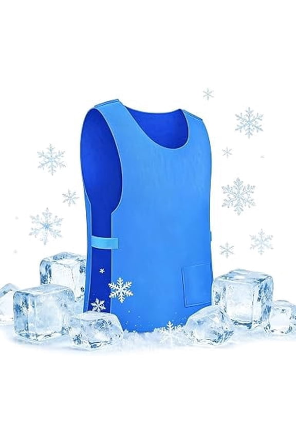 Cooling Vests For Men Women, Evaporative Ice Vest For Adults | Water Activated Cooling Jacket, Ice Cooling Construction Vest For Hot Weather Outdoor Running Fishing Camping Cycling