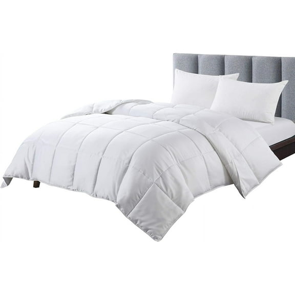 Cooling Viscose from Bamboo Down Alternative Comforter, All (Silky Soft and Silent Viscose from Bamboo Shell) Down Alternative Duvet Insert (Twin XL Size, 68x90)