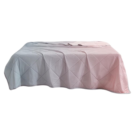 Cooling Weighted Blanket For Summer With Temperature Regulation Technology Ultra Soft Breathable Fabric Machine Washable For Hot Sleepers Adults King Queen Size