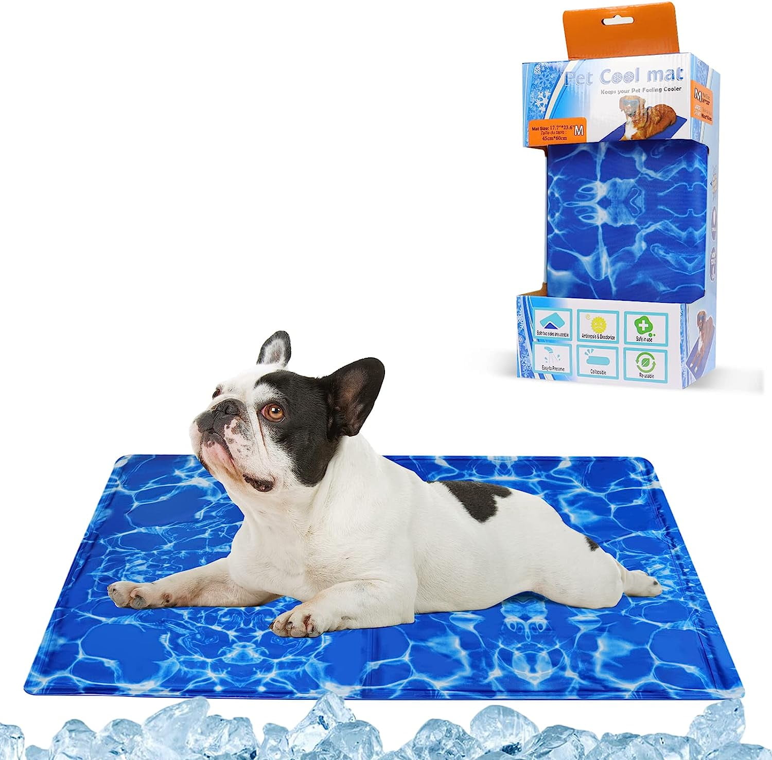 Cooling mat for dogs, Summer cooling mat for dog cooling pad for dog