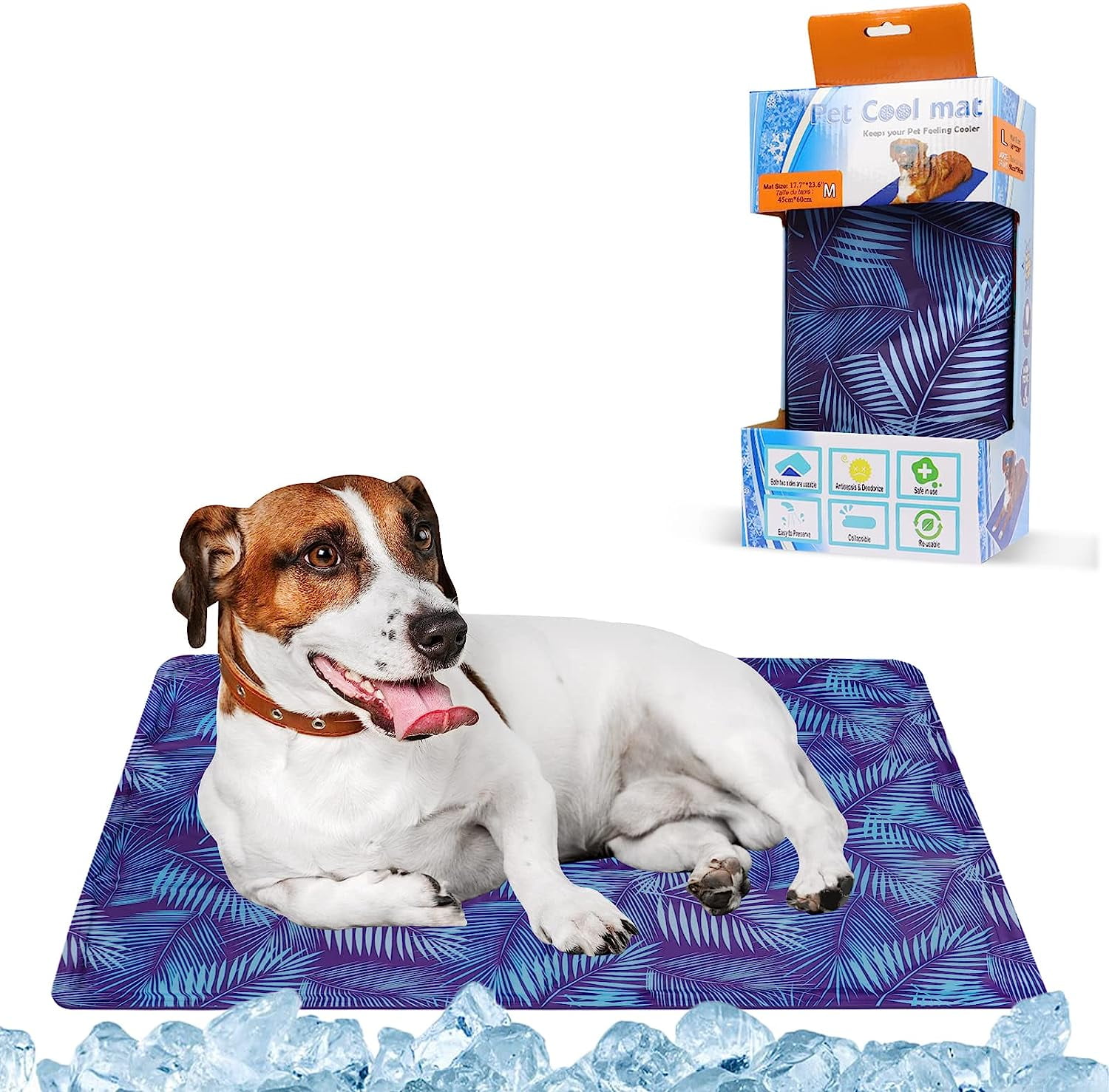 Cooling mat for dogs, Summer cooling mat for dog Sponge Gel cooling pad