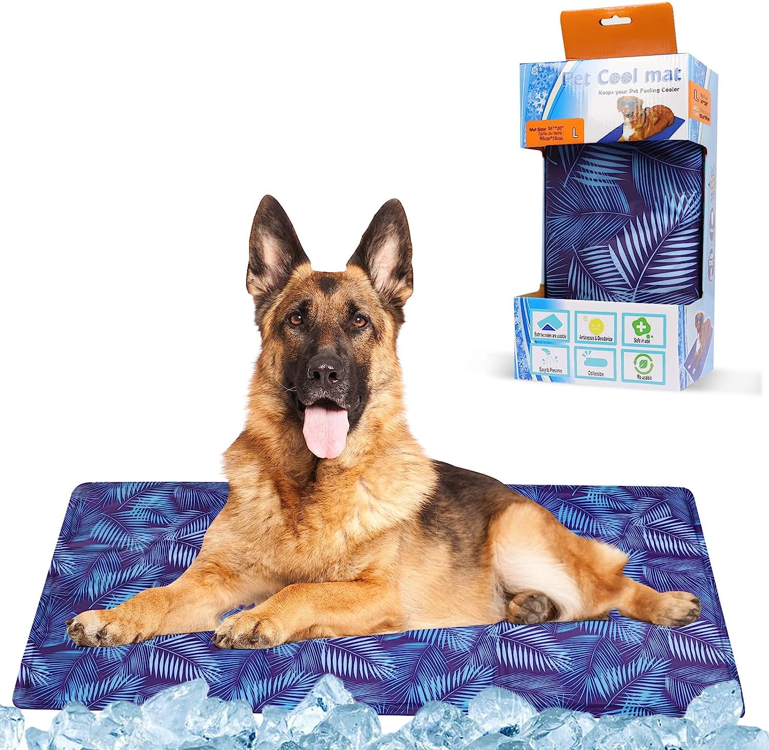 Cooling mat for dogs, Summer cooling mat for dog cooling pad for dog