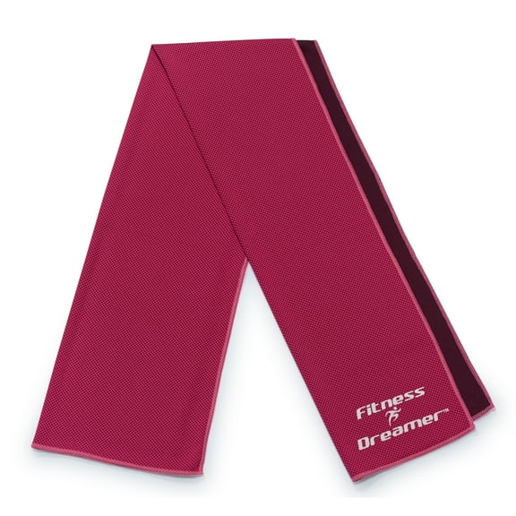 Cooling towel for necks,Long Breathable Mesh Instant Towel for athletes Sports (Pink)