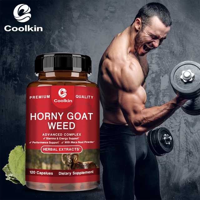 Coolkin Horny Goat Weed with Maca, Tribulus, Tongkat Ali, Saw