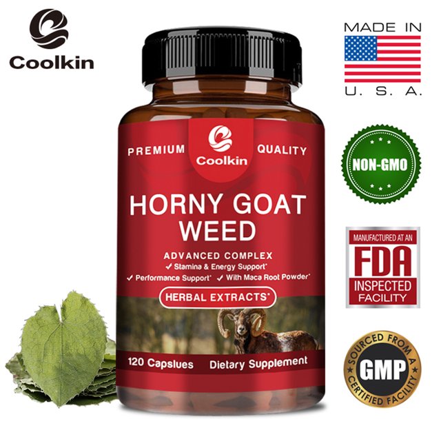 Coolkin Horny Goat Weed with Maca, Tribulus, Tongkat Ali, Saw