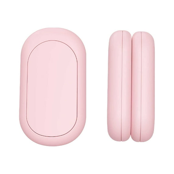 Coollooc 2 in 1 Magnetic Detachable Hand Warmer, Reusable Portable Electric Hand Warmers, USB 2 in 1 Handwarmers, Outdoor Indoor Pocket Warm Gifts for Christmas Men Women(Pink)