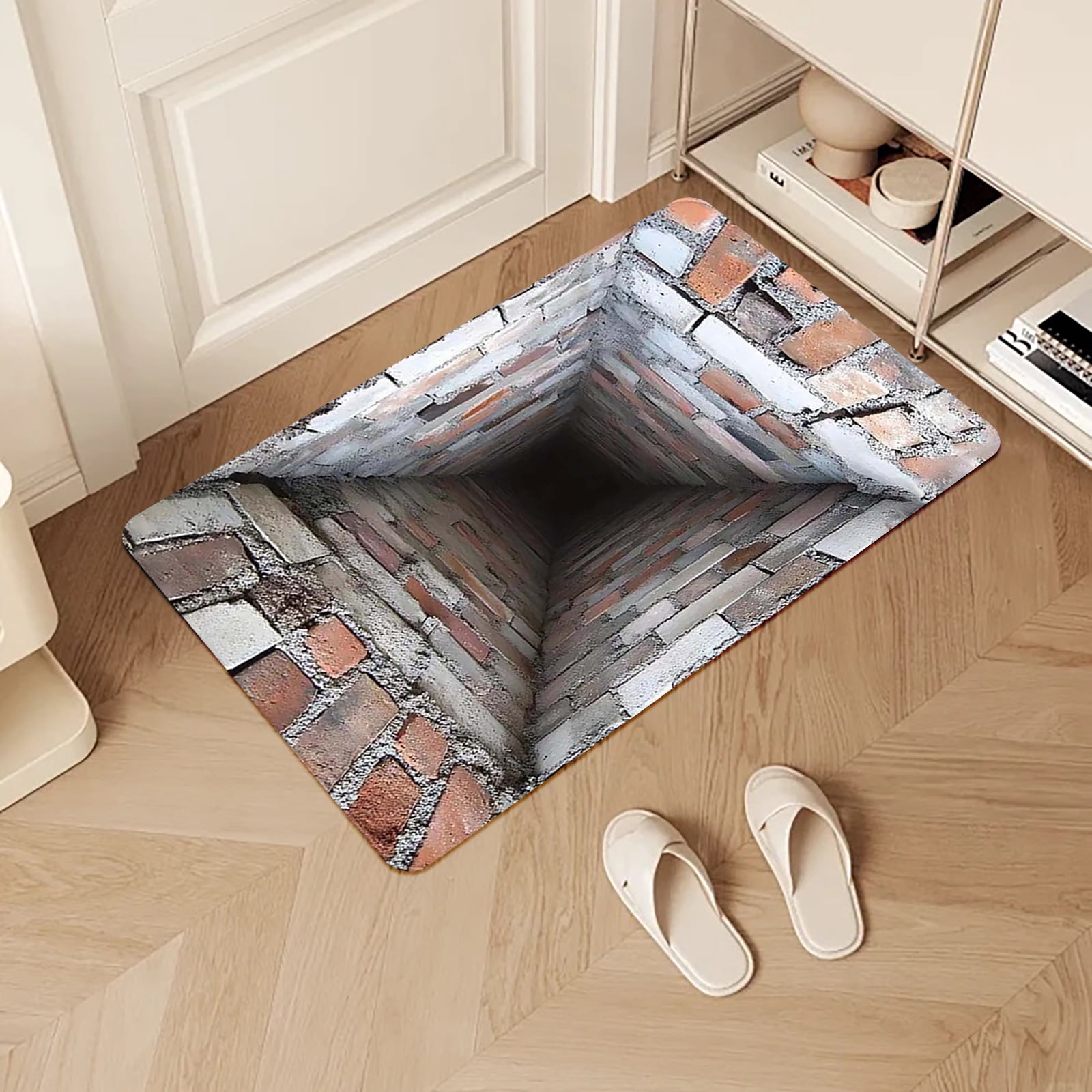 Coollooc 3D Optical Illusion Rug, Optical Illusion Mat - Vortex ...
