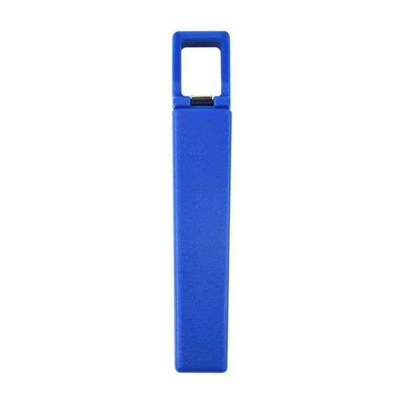 Coollooc 4.13" Travel Corkscrew Pocket Corkscrew Portable Wine Opener Plastic Rectangle Wine Cork Opener for Camping Travel, Blue
