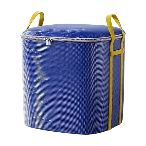 Coollooc 77 Gallon Extra Large Collapsible Trash Can, Garden Bag Pop Up Camping Trash can, Reusable Leaf Bag Holder, Yard Waste Bag